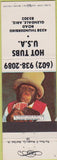 Matchbook Cover - Hot Tubs USA Glendale AZ