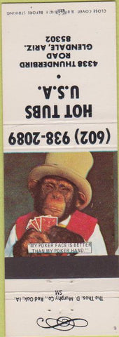 Matchbook Cover - Hot Tubs USA Glendale AZ