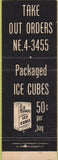 Matchbook Cover - The Clans Coffee Shop Burlington ON