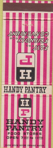 Matchbook Cover - Handy Pantry grocery store