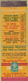Matchbook Cover - Colloids Inc Chemicals Newark NJ WEAR