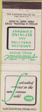 Matchbook Cover - Federated Metals American Smelting