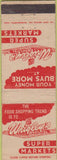 Matchbook Cover - Wrigley's Super Markets WORN