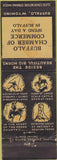 Matchbook Cover - Buffalo WY Chamber of Commerce