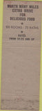 Matchbook Cover - General Pershing Hotel Du Bois PA
