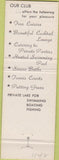 Matchbook Cover - Orlando Central Park Executives Club FL