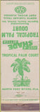 Matchbook Cover - Tropical Palm Court Fort Myers FL