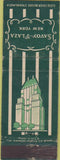 Matchbook Cover - Savoy Plaza Hotel New York City
