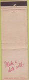 Matchbook Cover - WHK Radio Cleveland OH