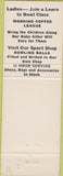 Matchbook Cover - Wheaton Bowling Wheaton IL girlie