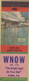Matchbook Cover - WNOW Radio York PA