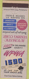 Matchbook Cover - WPWA Radio Chester PA Vending