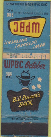 Matchbook Cover - WPBC Radio Minneapolis St Paul MN