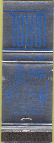 Matchbook Cover - WRNL RAdio Richmond VA