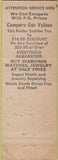 Matchbook Cover - Monterey Jewelers Monterey CA