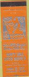 Matchbook Cover - Government Hill Auto Supply Anchorage AK orange
