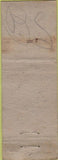 Matchbook Cover - James Barber Shop Minneapolis MN hillbilly POOR