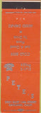 Matchbook Cover - Pete's Bar Oakland CA orange