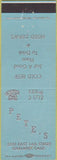 Matchbook Cover - Pete's Bar Oakland CA teal