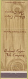 Matchbook Cover - Redwood Empire Title Santa Rosa Petaluma Sebastopol CA