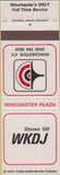 Matchbook Cover - WKDJ Radio Winchester KY