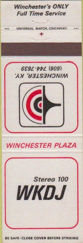 Matchbook Cover - WKDJ Radio Winchester KY