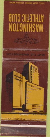 Matchbook Cover - Washington Athletic Club Seattle WA