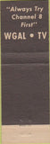 Matchbook Cover - NBC Channel WGAL TV