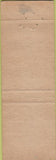 Matchbook Cover - LW Borland Co Real Estate Insurance