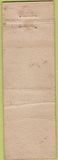 Matchbook Cover - Hans Lunch Minneapolis MN POOR