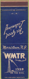 Matchbook Cover - WMTR Radio Morristown NJ