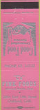 Matchbook Cover - C's Fine Foods Oakland CA pink