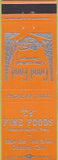 Matchbook Cover - C's Fine Foods Oakland CA orange
