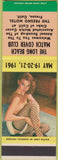 Matchbook Cover - Long Beach Match Club Fresno CA pinup