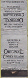 Matchbook Cover - Original Coney Island St Paul? POOR