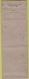 Matchbook Cover - Chas Gerdes Co Minneapolis MN grocery WORN