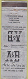 Matchbook Cover - A and B Axle Service San Antonio TX WORN