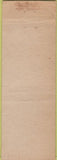 Matchbook Cover - A and B Axle Service San Antonio TX WORN