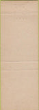 Matchbook Cover - Baseline Tavern Mesa AZ