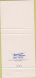 Matchbook Cover - Twin Oaks Restaurant Cranston RI 30 Strike