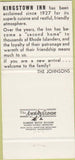 Matchbook Cover - Kingstown Inn North Kingstown RI 30 Strike