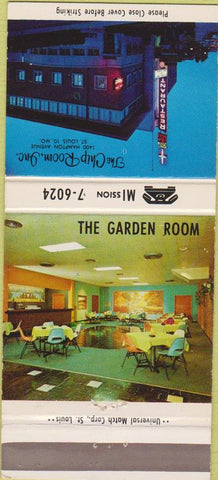Matchbook Cover - The Cfhip Room ST Louis MO 30 Strike