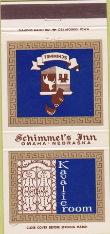 Matchbook Cover - Schimmel's Inn Omaha NE 30 Strike