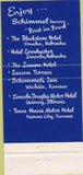 Matchbook Cover - Schimmel's Inn Omaha NE 30 Strike