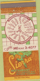 Matchbook Cover - Sierra Restaurant Bellflower CA 30 Strike