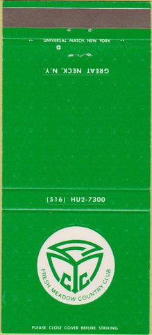 Matchbook Cover - Fresh Meadow Country Club Great Neck NY 30 Strike