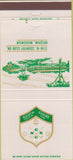 Matchbook Cover - North Shore Country Club golf Mequon WI 30 Strike