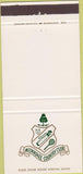 Matchbook Cover - Milwaukee Country Club WI 30 Strike