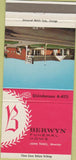 Matchbook Cover - Berwyn Funeral home IL 30 Strike
