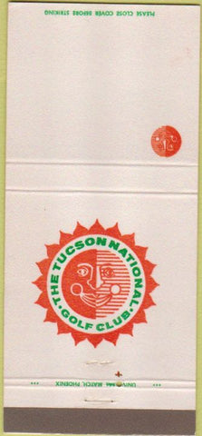 Matchbook Cover - The Tucson National golf Club AZ 30 Strike